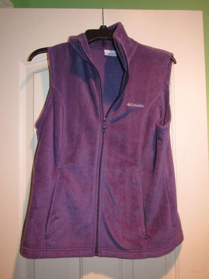 purple columbia vest