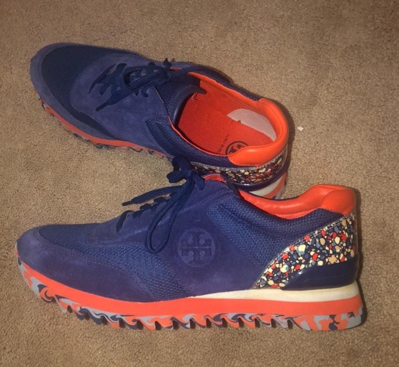 tory burch sawtooth sneakers