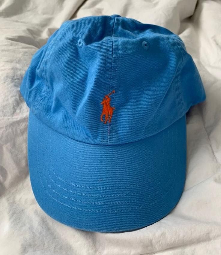 polo blue hat