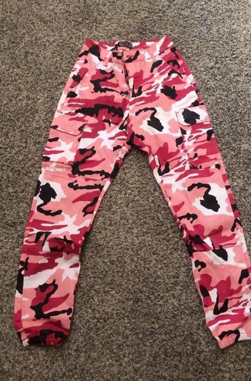 Pink camo pants forever 21 Clearance