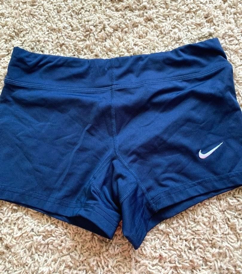 nike volleyball spandex navy blue