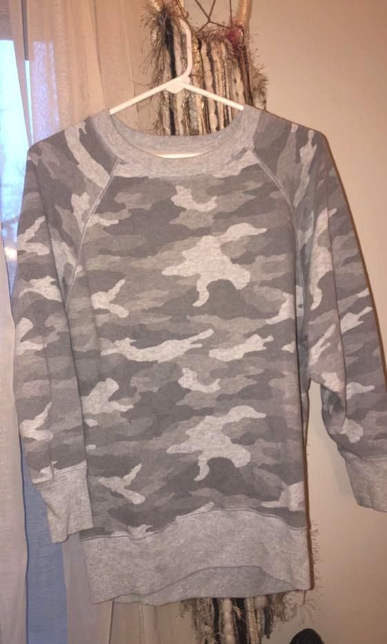 aerie desert sweatshirt camo