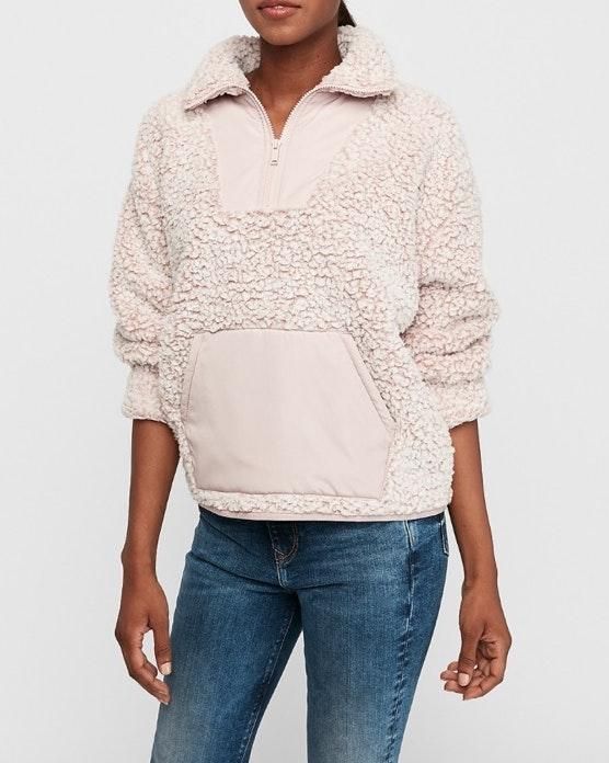 express fluffy sweater