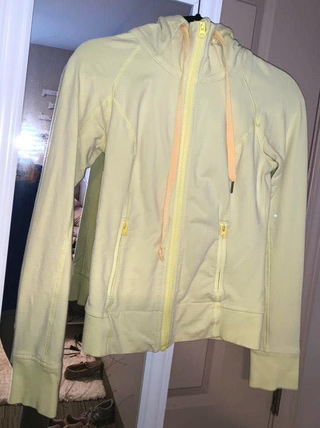 yellow lululemon jacket