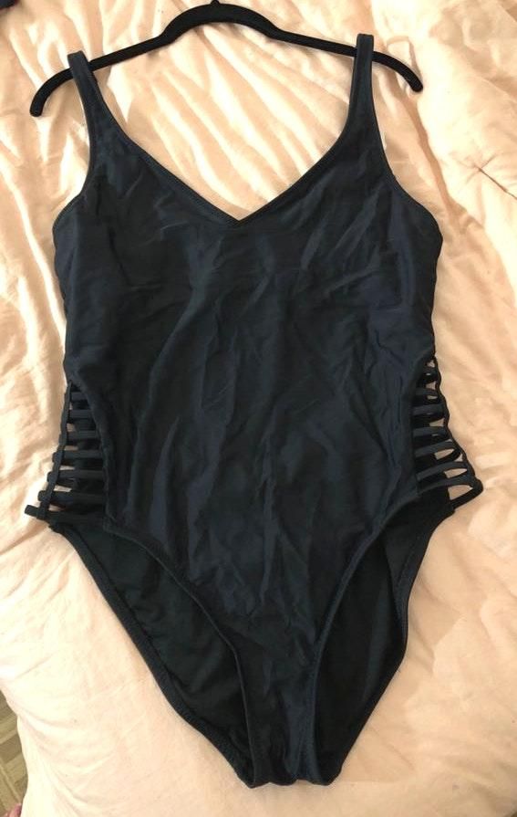 target black swimsuit