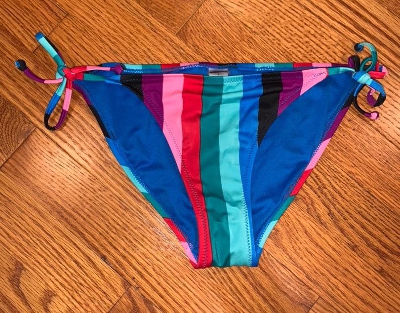 colorful bikini bottoms