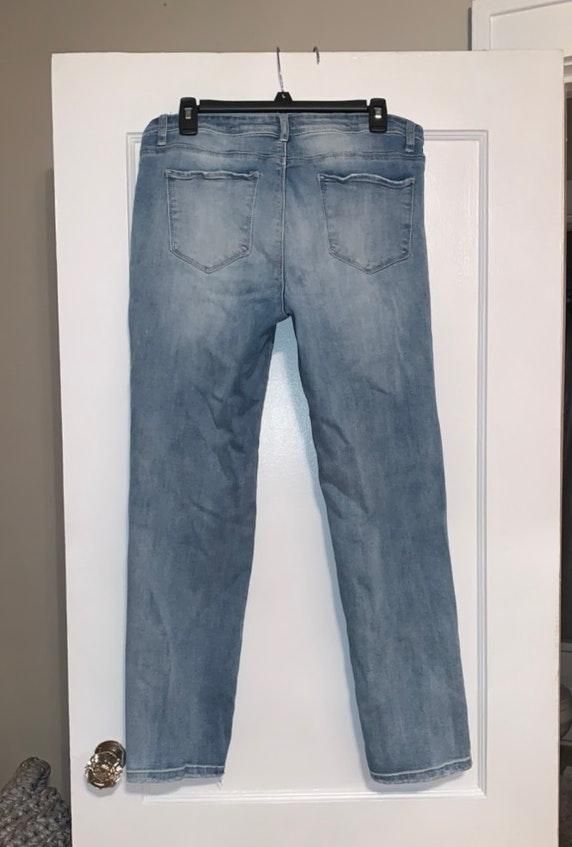 stitch star stretch jeans