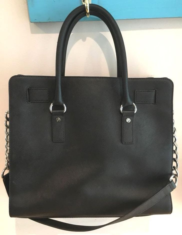 mk black tote