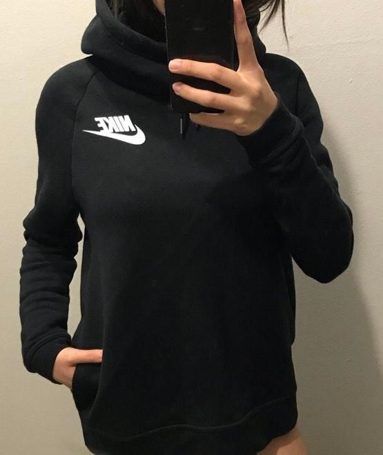 turtleneck nike hoodie