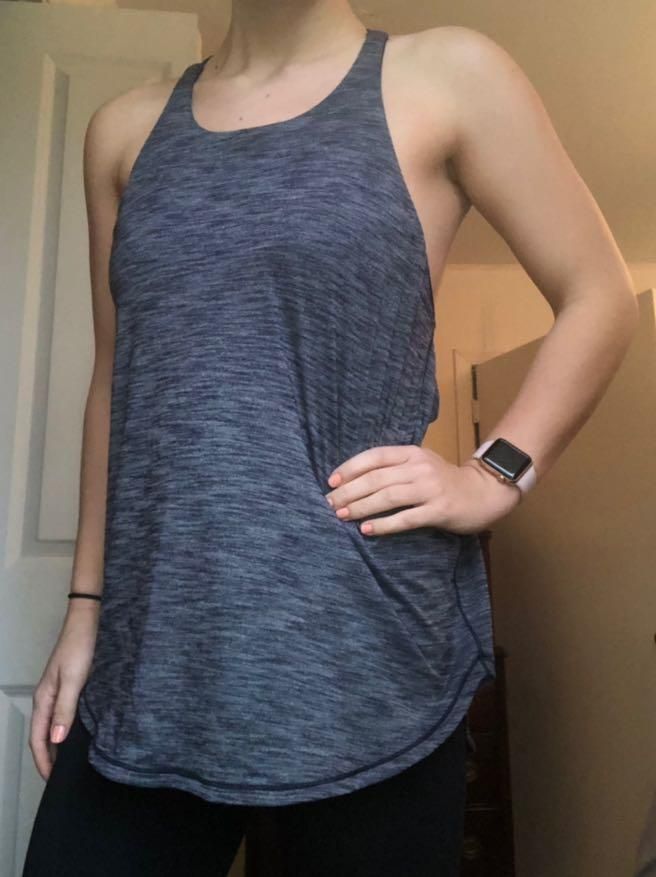 lululemon tank top with bra