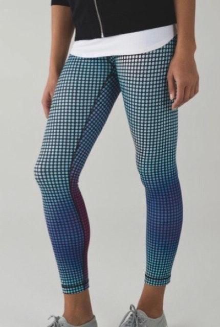 lululemon polka dot leggings