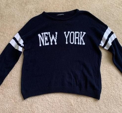 brandy melville new york sweater
