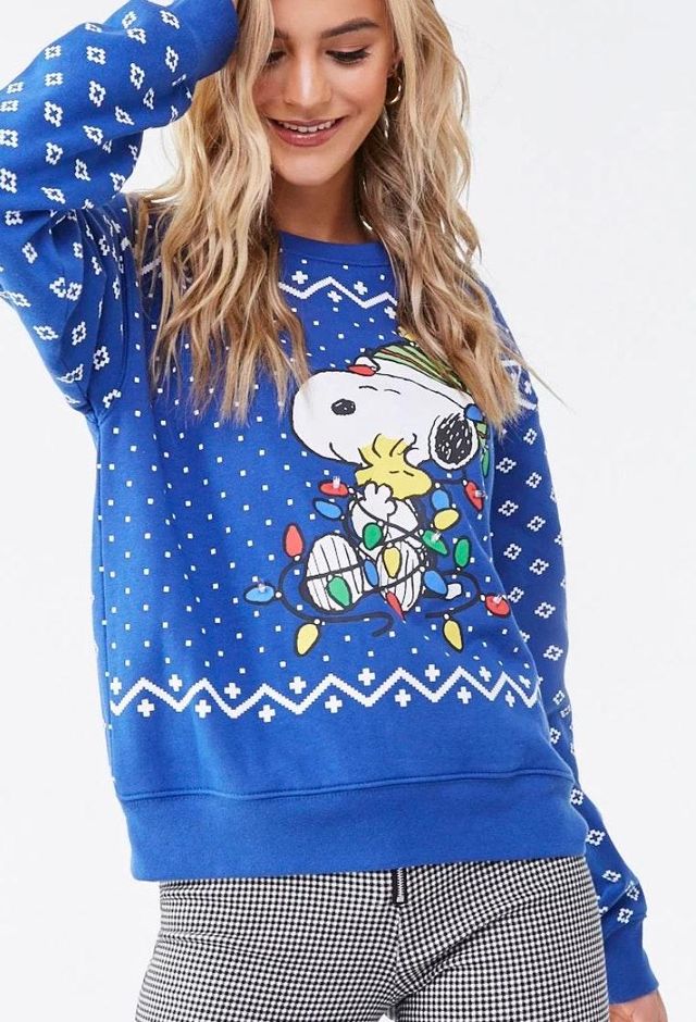 peanuts sweatshirt forever 21