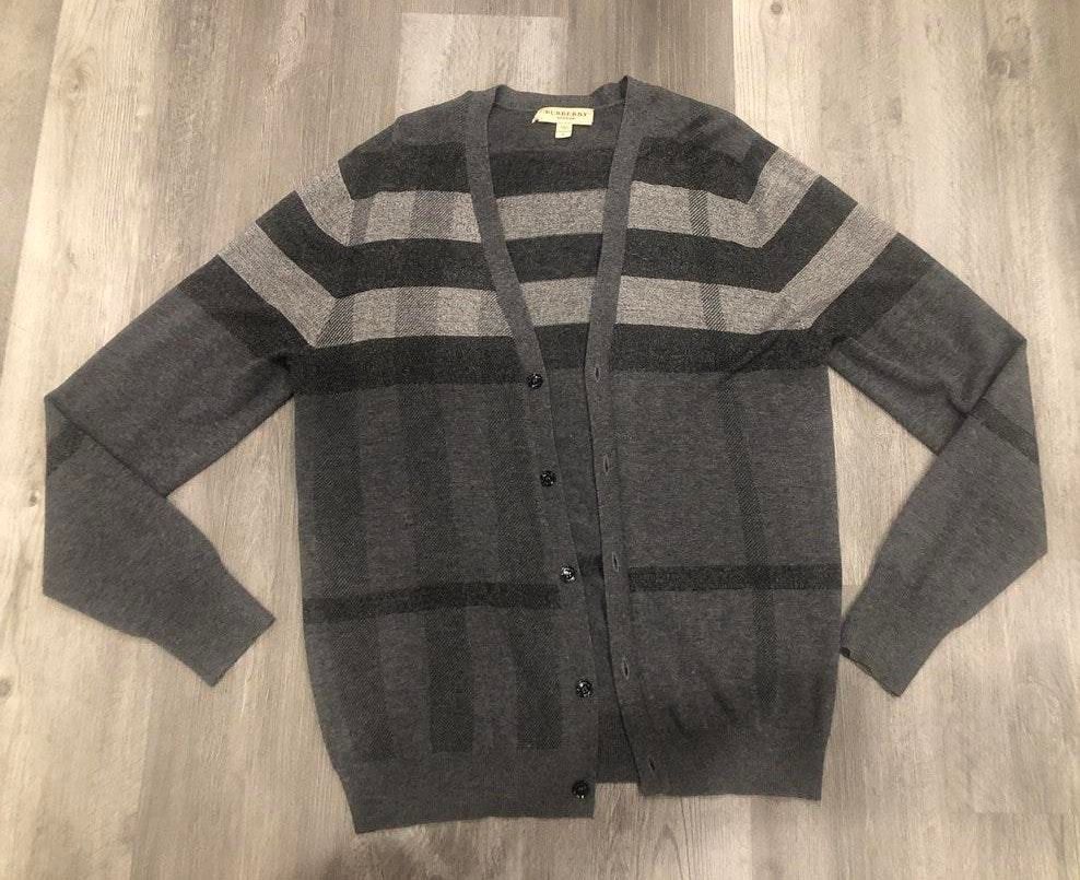 burberry cardigan sweater