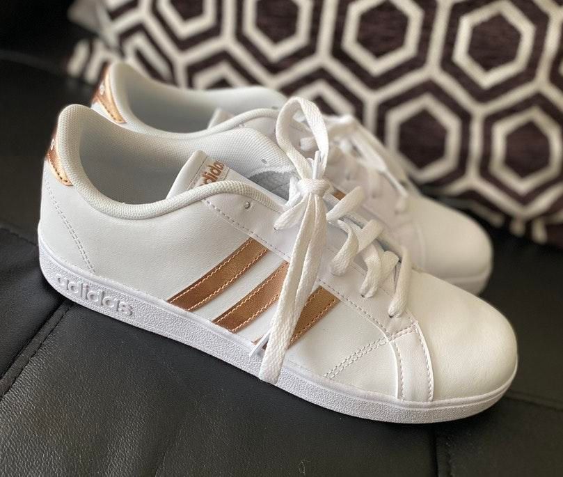 adidas rose gold grand court