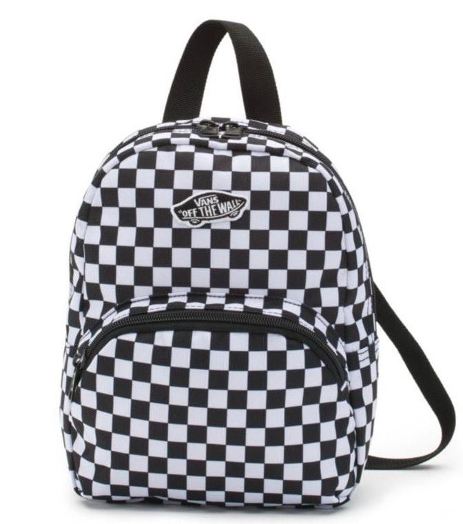 vans mini backpack checkered