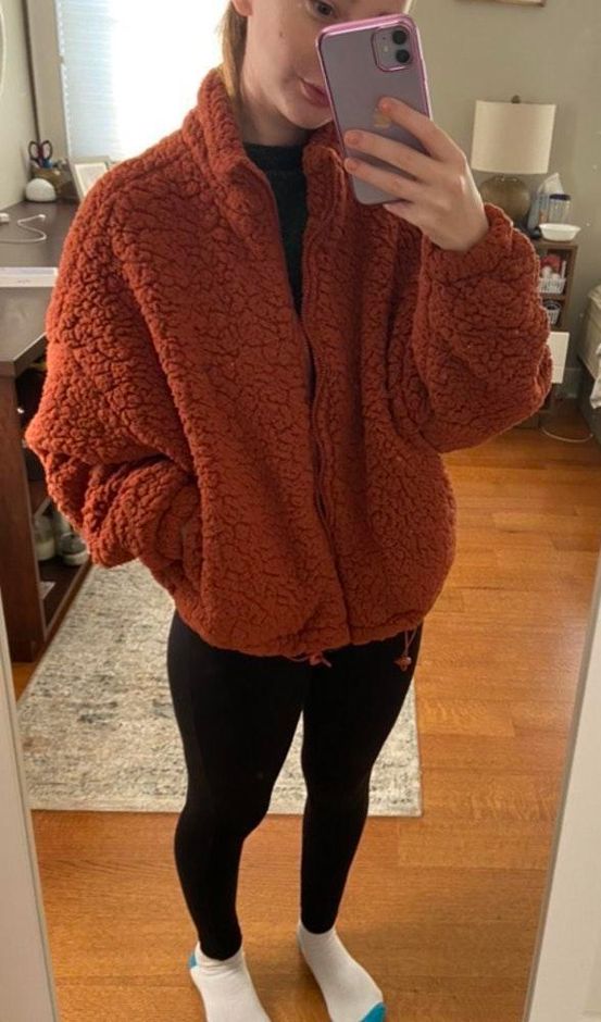 tj maxx fuzzy jacket