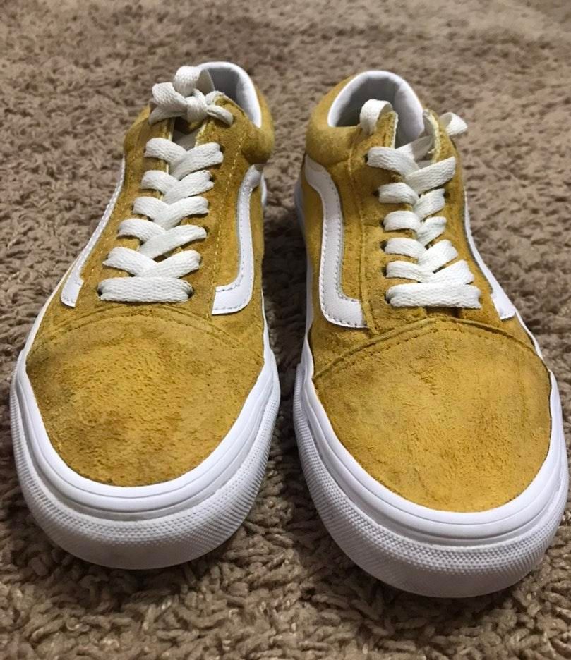 vans mustard shoes