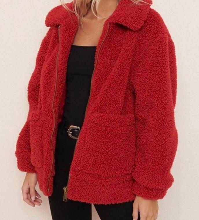 pixie sherpa jacket garage