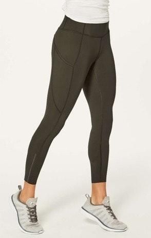 green lulu leggings