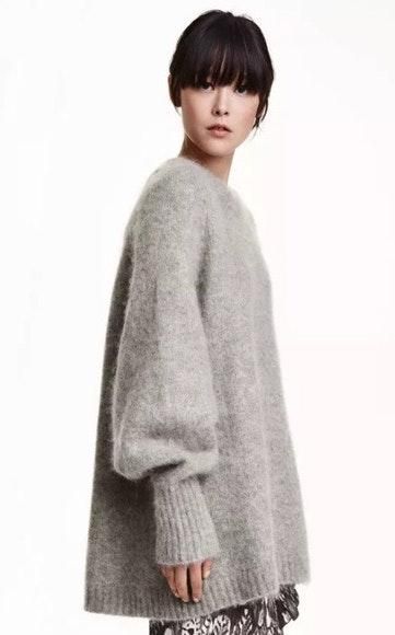 mohair vest h&m