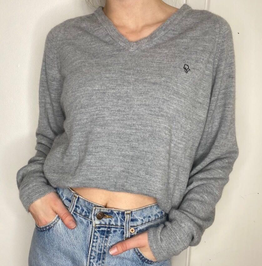 christian dior vintage sweater
