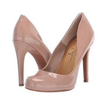 jessica simpson nude pumps
