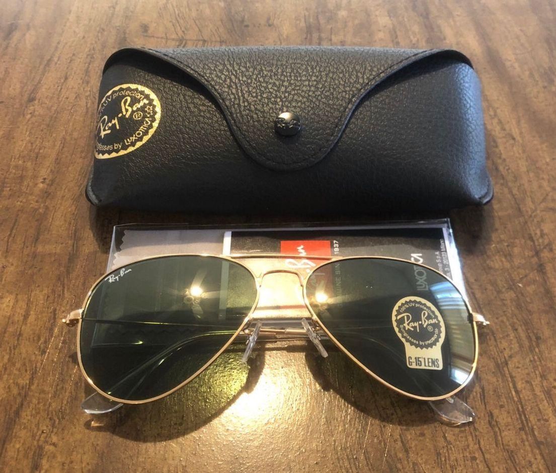 Ray Ban Aviator Classic G 15 Rb3025 L05 58 14 Curtsy Ray Ban Aviator Classic G 15 Rb3025 L05 58 14 Curtsy