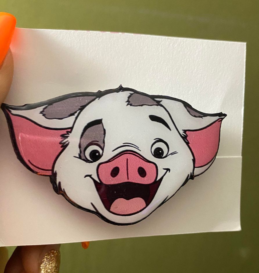 Pig From Moana Drawing