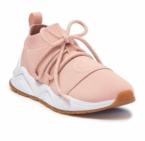 pink champion tennis shoes