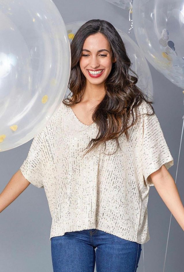 together sequin top