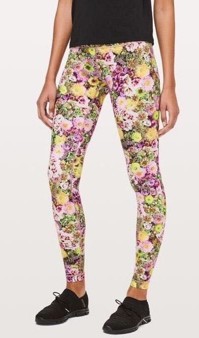 lululemon flower leggings