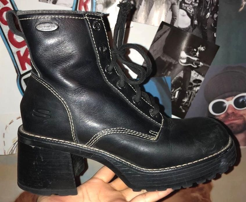 90s skechers boots