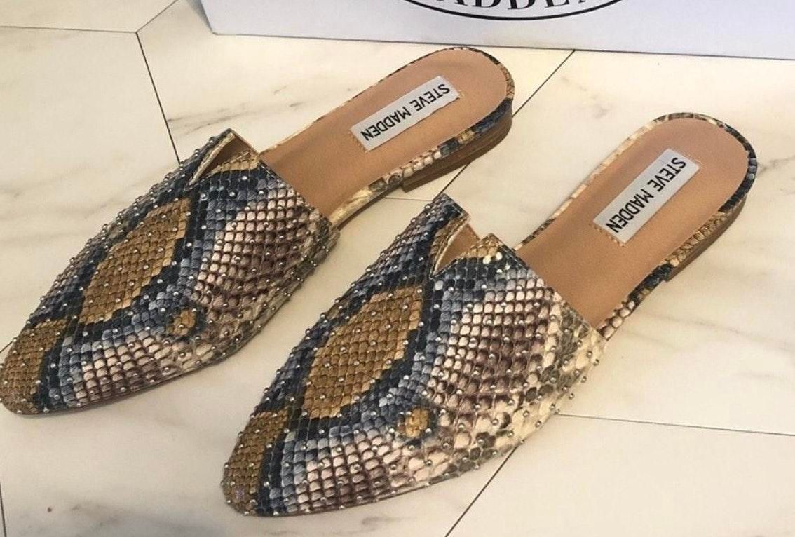 steve madden ally slip on mule