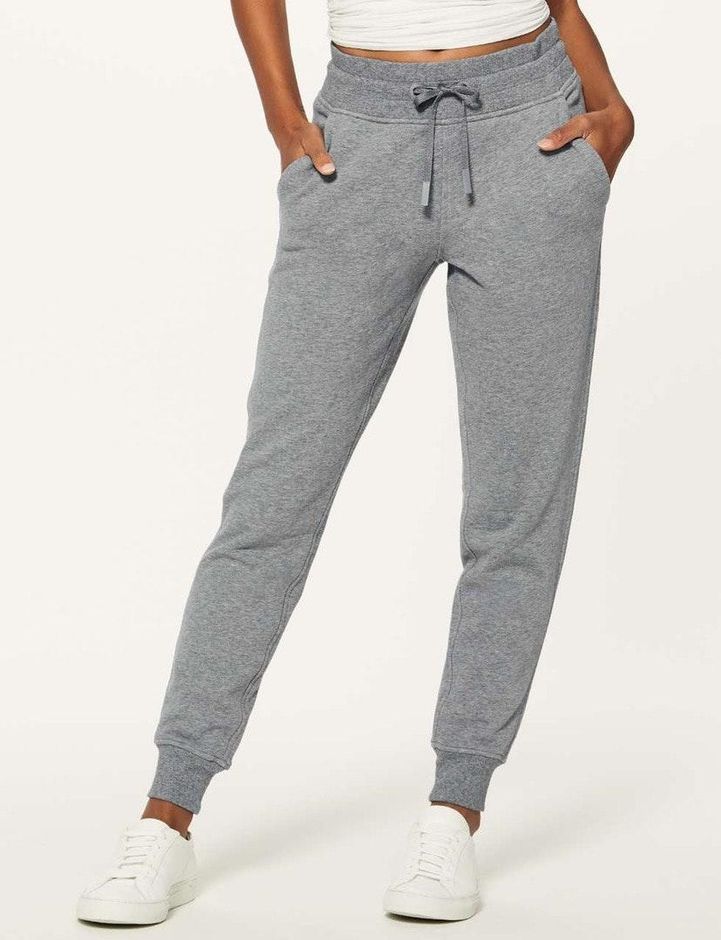 grey lululemon sweatpants