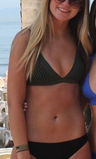 target green bikini top