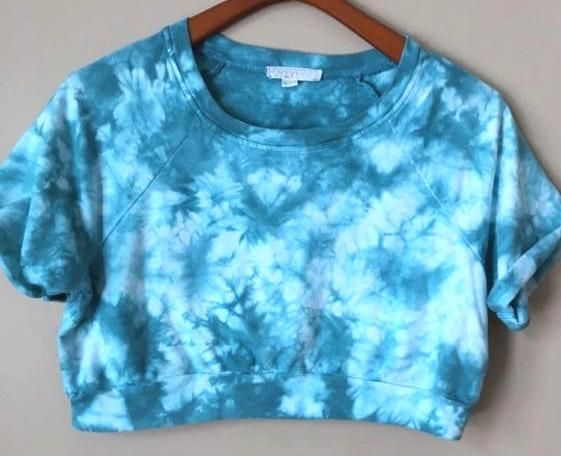 cute tie dye crop tops