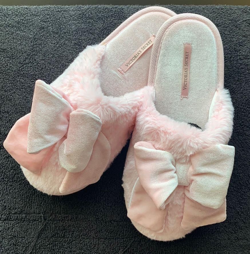 victoria secret fluffy slippers