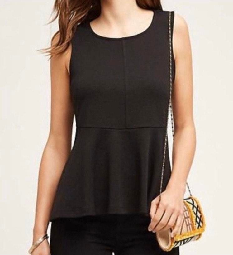 deletta peplum top