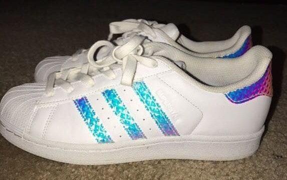 adidas superstar reflective stripes