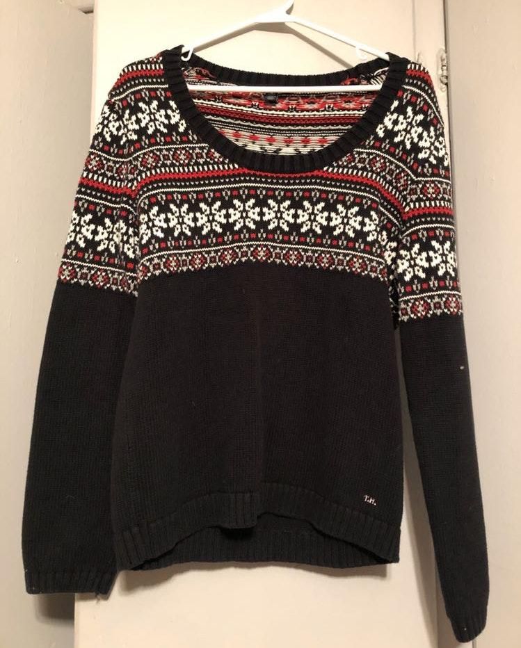 christmas sweater tommy hilfiger