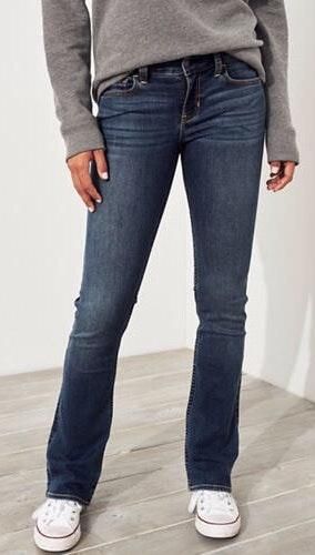 hollister high waisted bootcut jeans