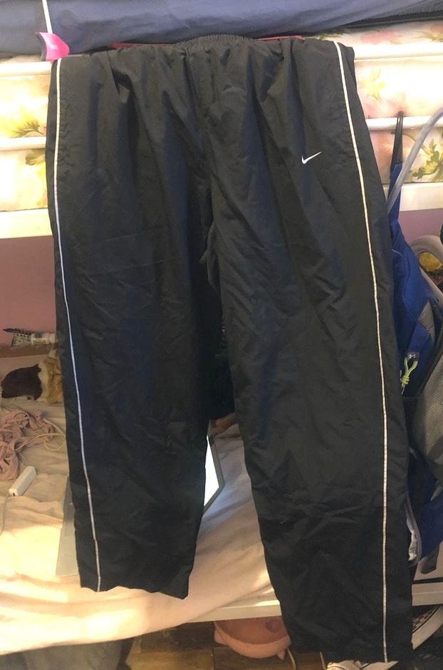 nike throwback track pants