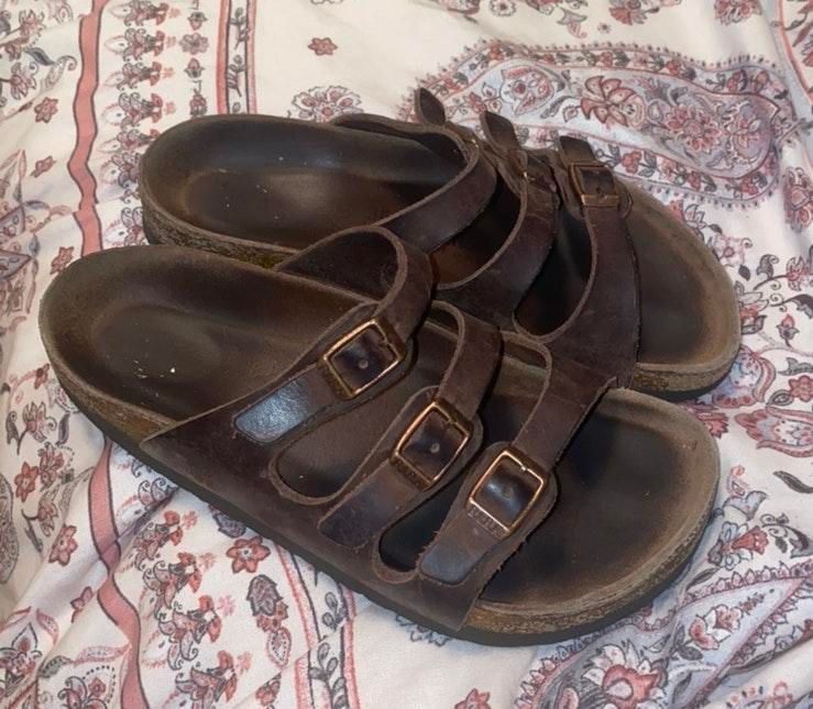 birkenstock three strap sandals