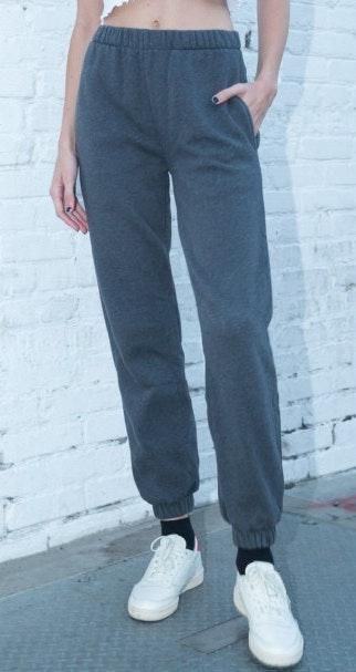 brandy melville navy blue sweatpants
