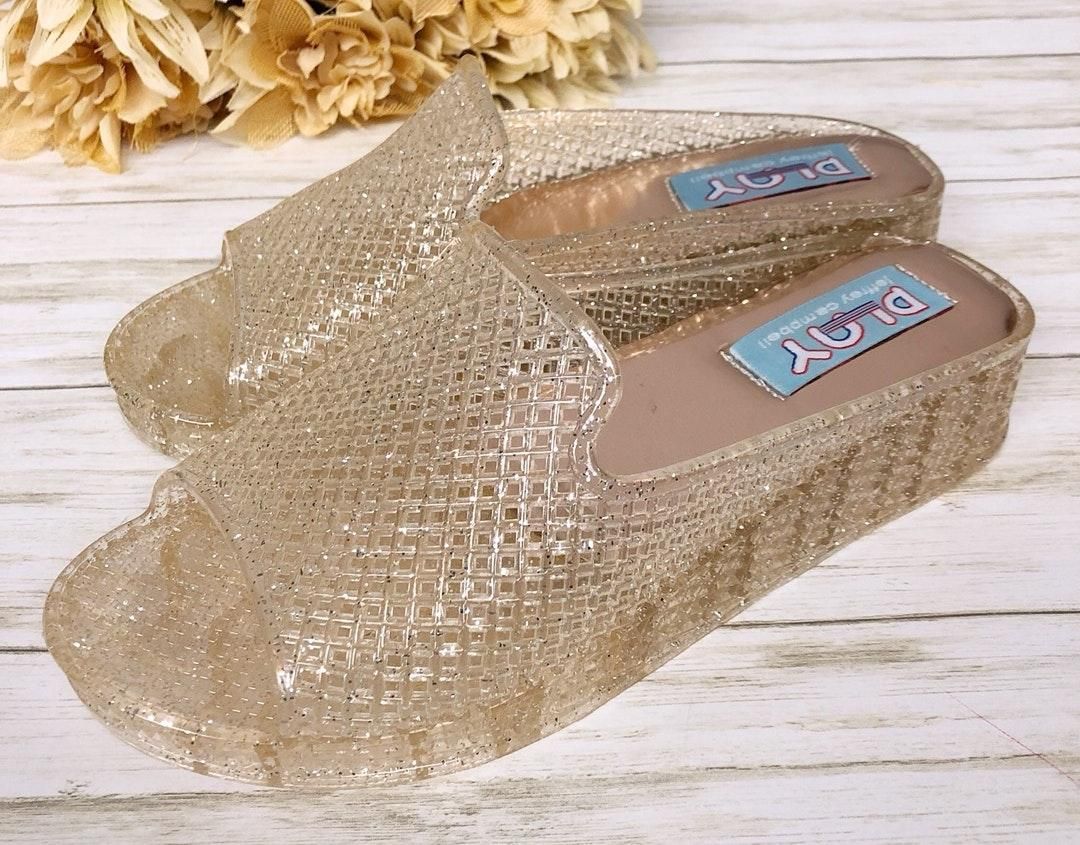 jeffrey campbell jelly slide sandal