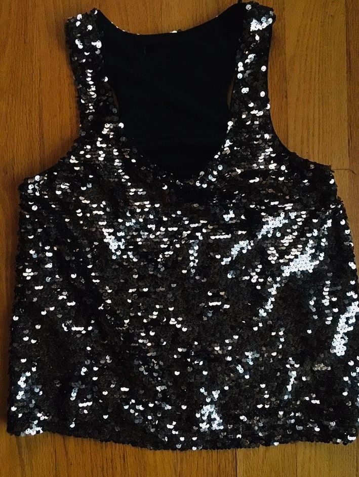sequin tank top forever 21