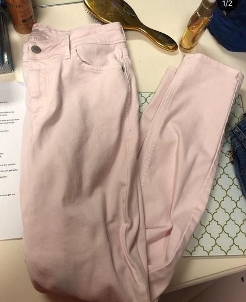 old navy pink jeans