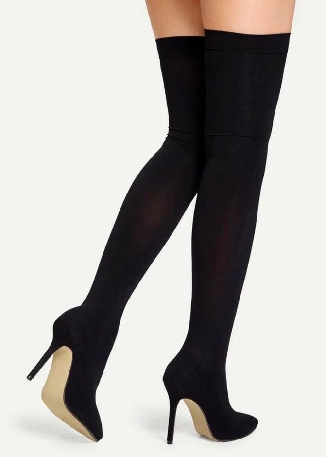 thigh high boots shein