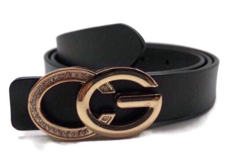 Black Rhinestone Leather Cg Belt Curtsy Black Rhinestone Leather Cg Belt Curtsy